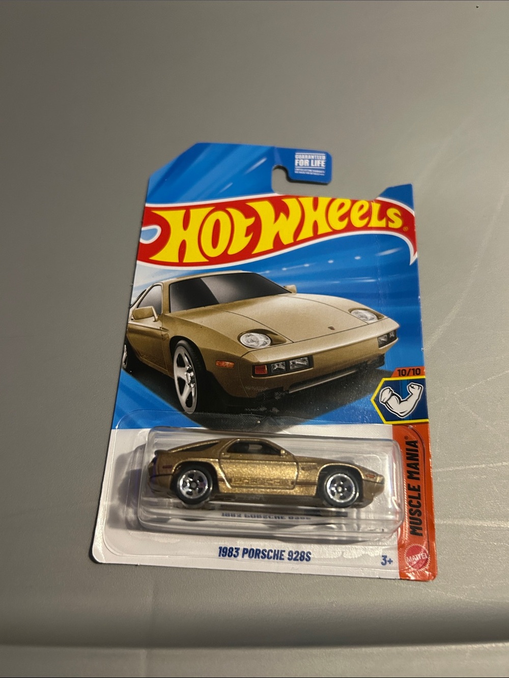 Mattel Hot Wheels 1983 Porsche 928S in Metallic Gold